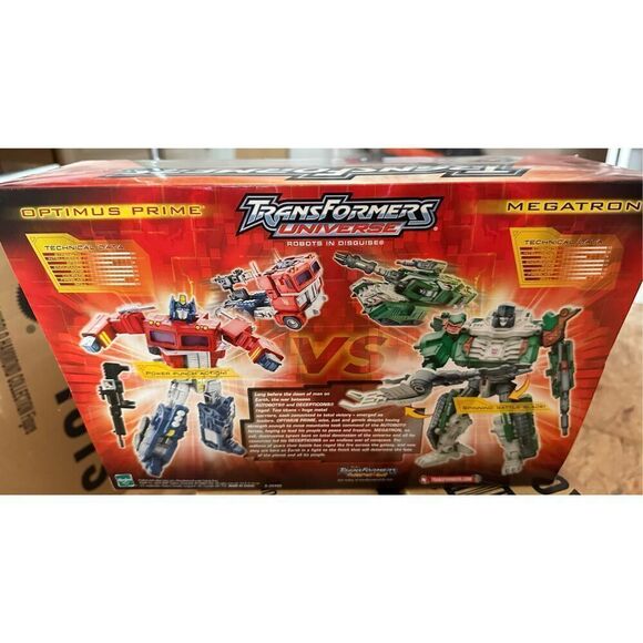 Hasbro Transformers Universe Optimus Prime vs Megatron Movie Set Action Figure N - Picture 5 of 7